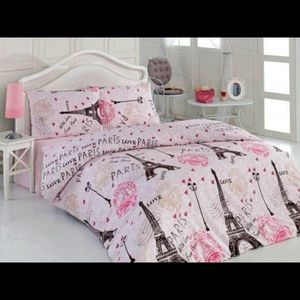 Cotton Queen Size Duvet Cover Set With Sheets